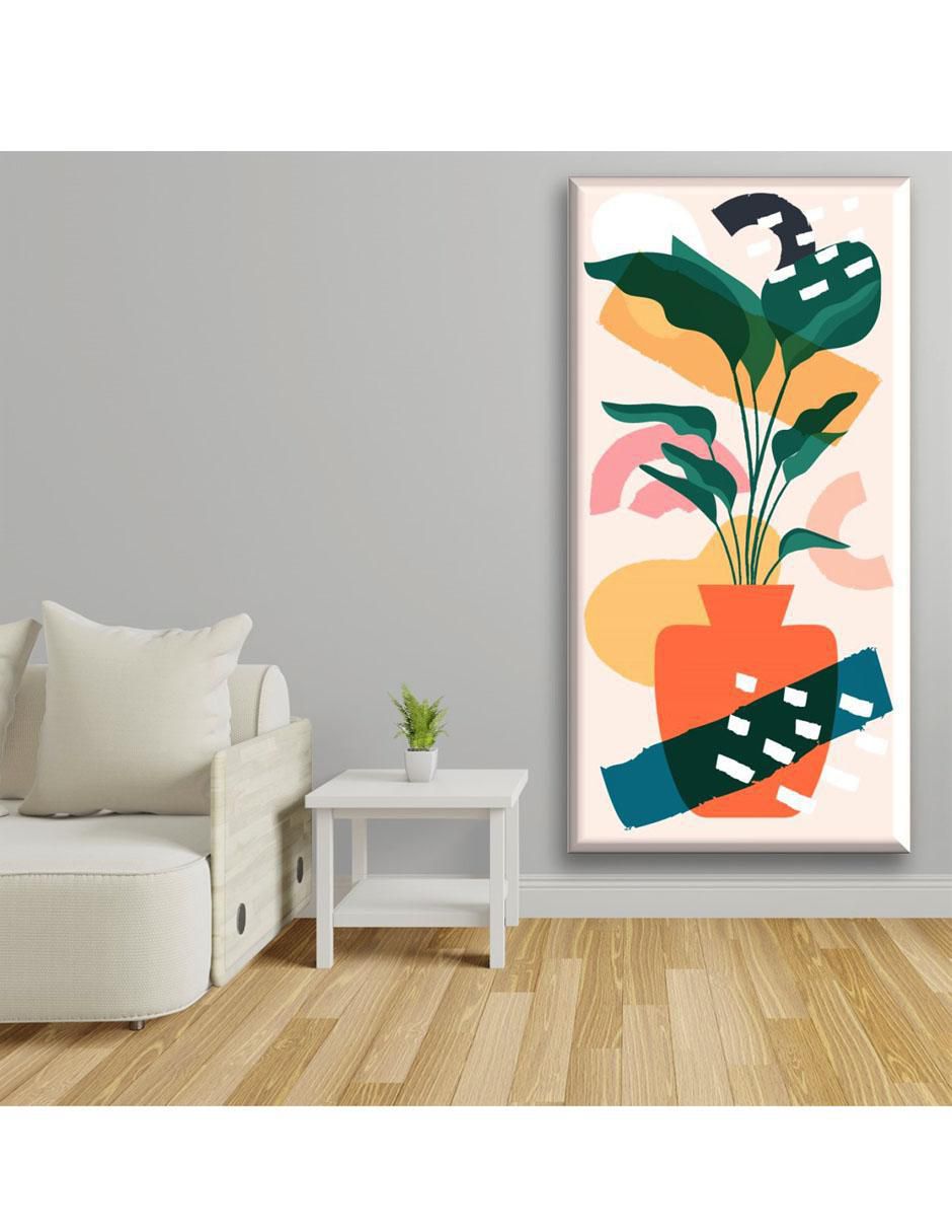 Cuadro decorativo Industria Grafica Ciento 23 Maceta larga