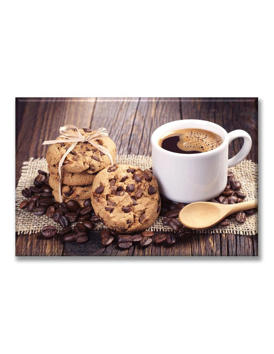 Cuadro decorativo Industria Grafica Ciento 23 Galletas de chispas y café