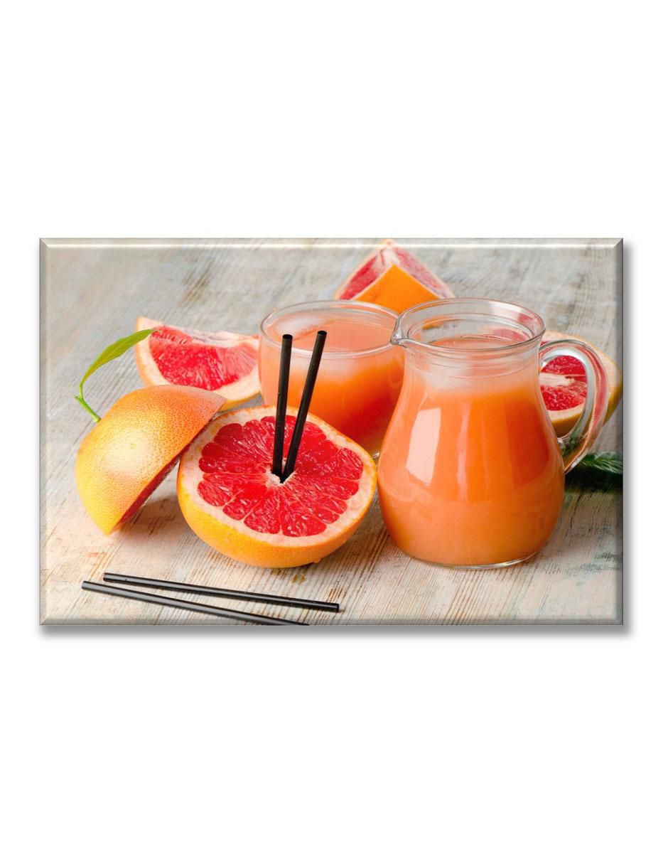 Cuadro decorativo Industria Grafica Ciento 23 Jugo de toronja