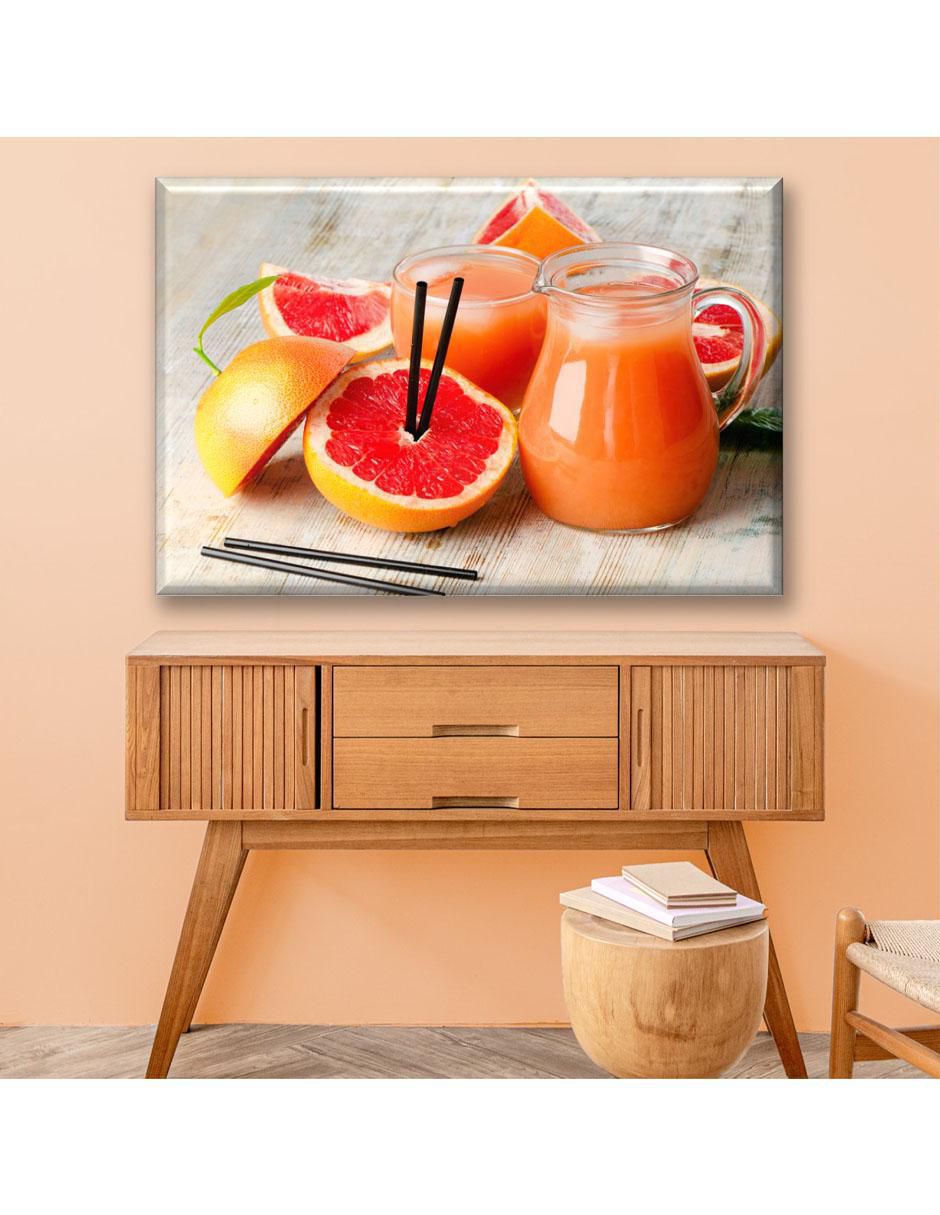 Cuadro decorativo Industria Grafica Ciento 23 Jugo de toronja