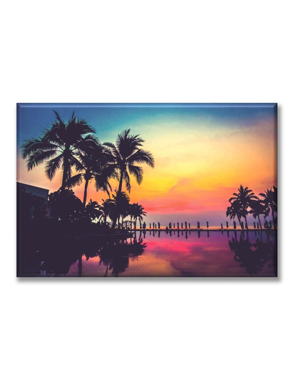 Cuadro decorativo Industria Grafica Ciento 23 Anochecer de colores