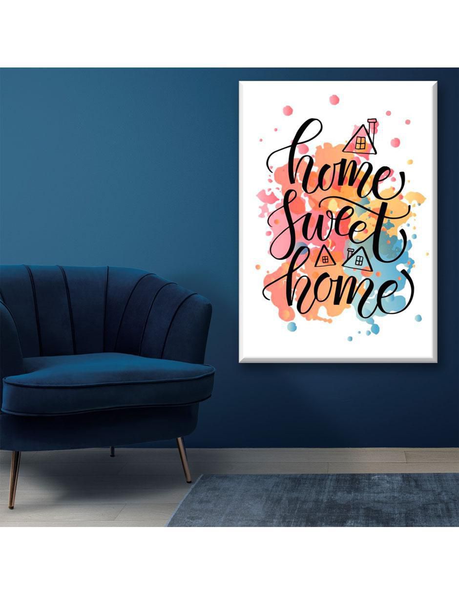 Cuadro decorativo Industria Grafica Ciento 23 Home sweet H