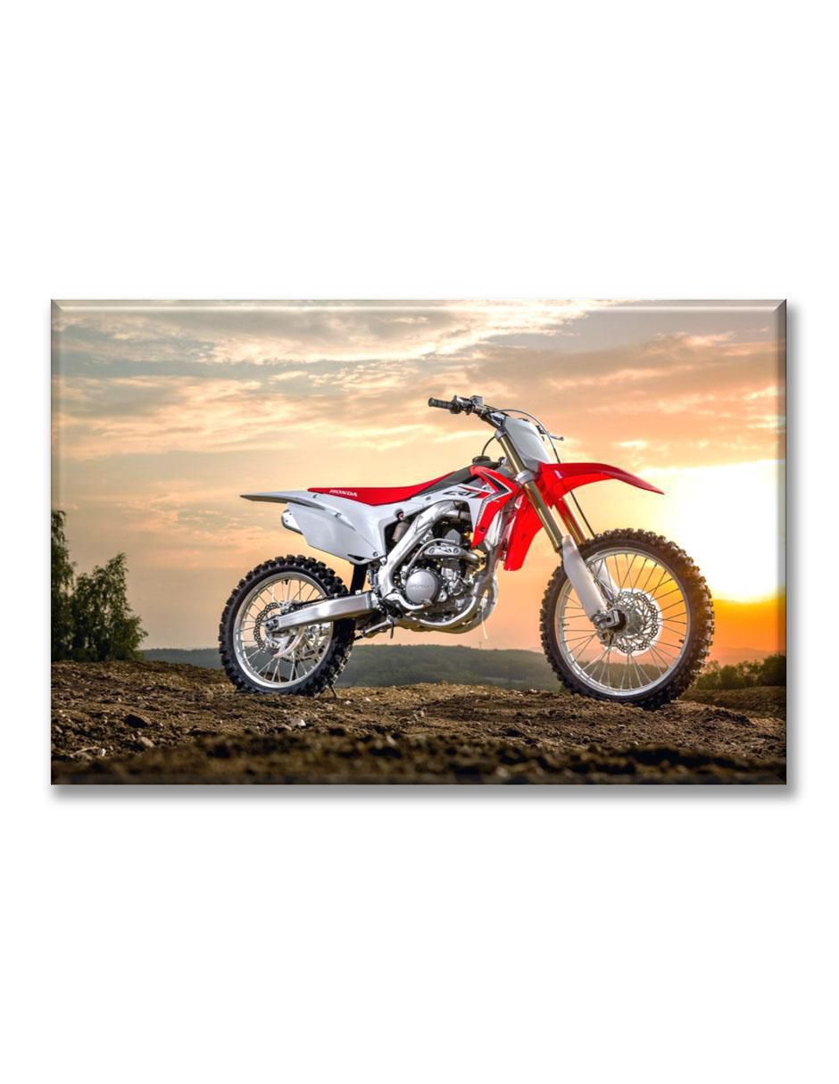Cuadro decorativo Motocicleta roja 1