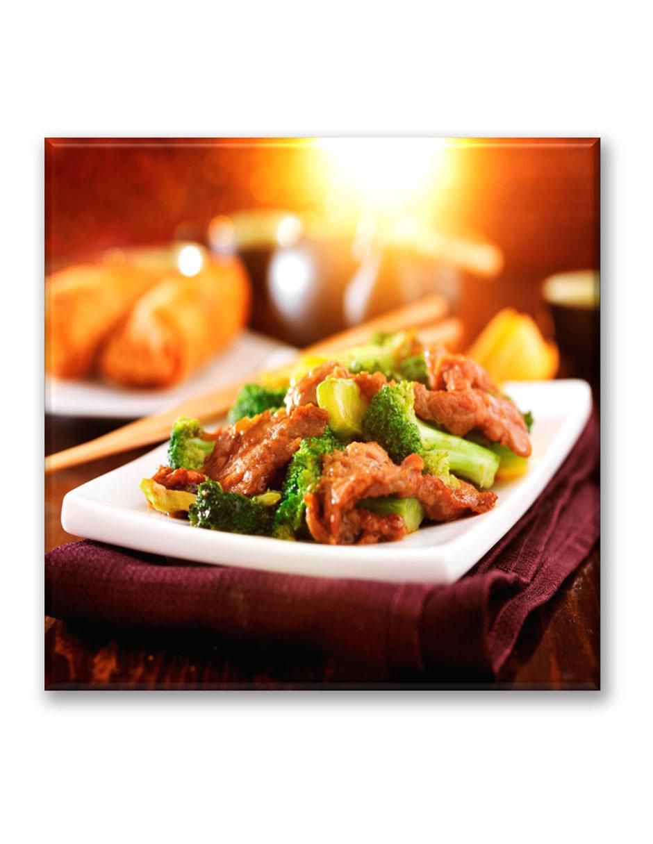 Cuadro decorativo Carne estilo chino 1