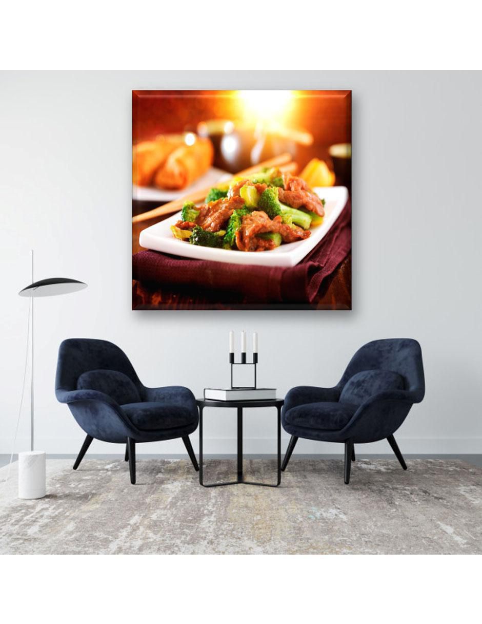 Cuadro decorativo Carne estilo chino 5