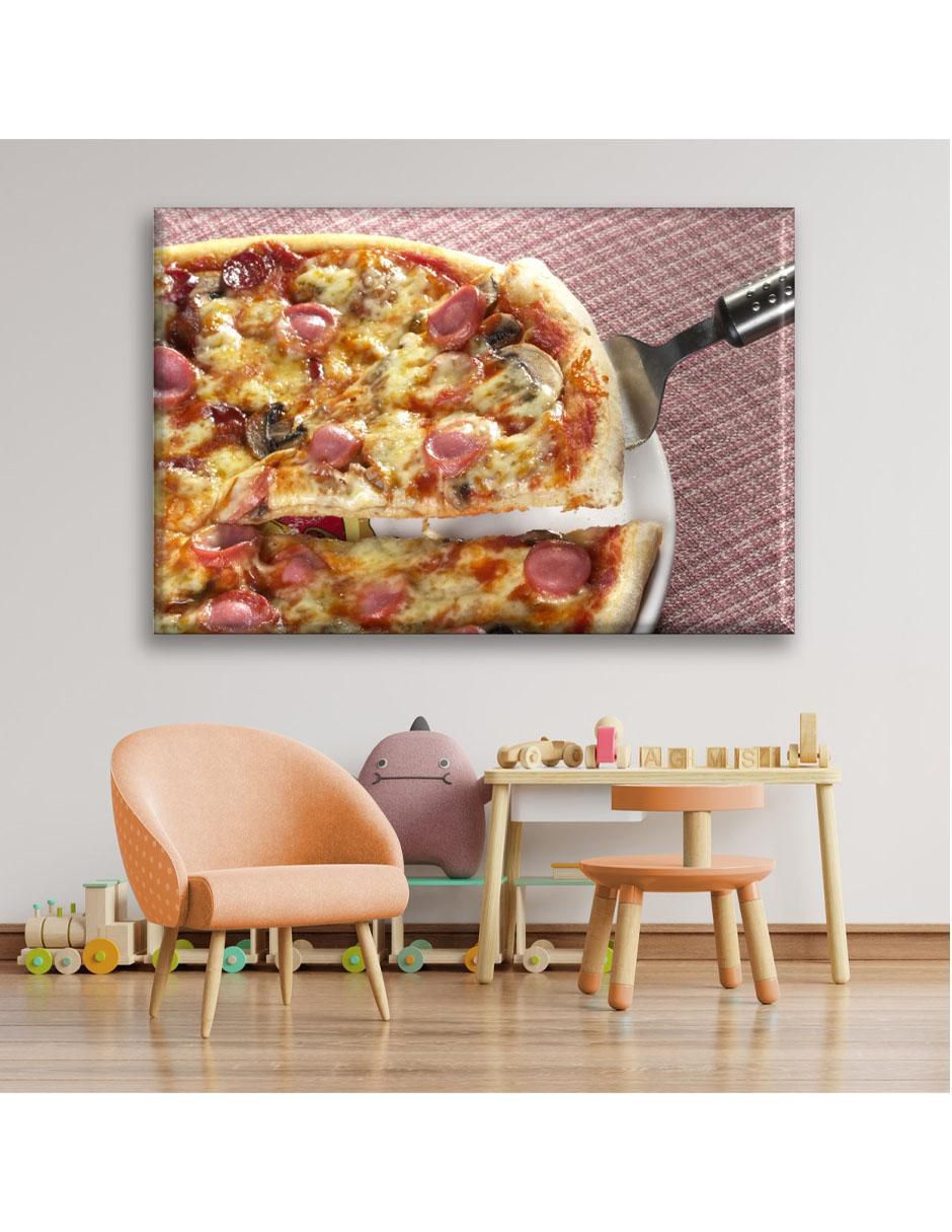 Cuadro decorativo Industria Grafica Ciento 23 Pizza de champiñones