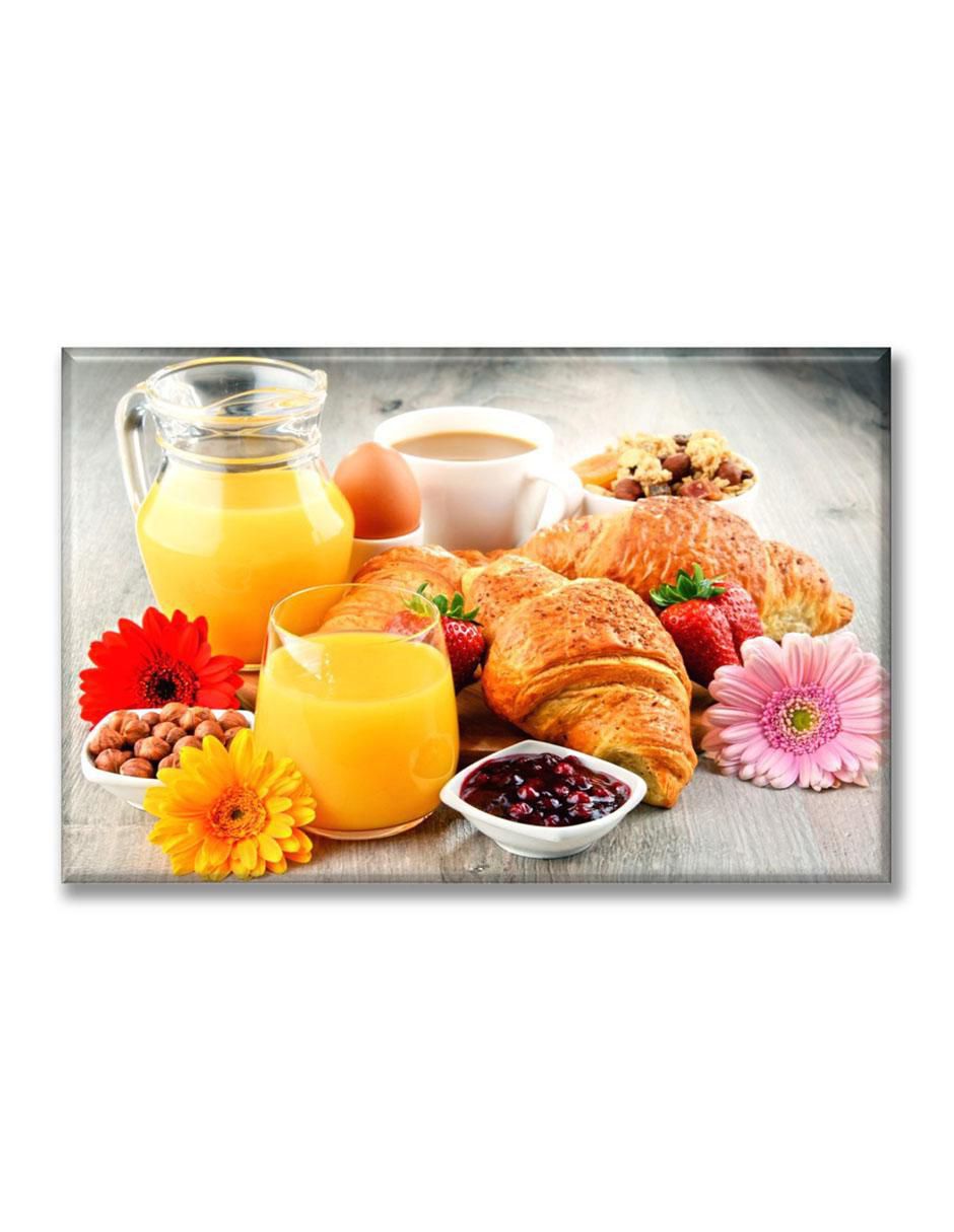 Cuadro decorativo Desayuno con jugo 1