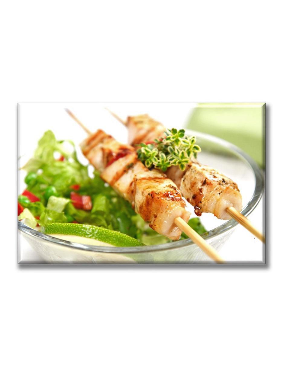 Cuadro decorativo Industria Grafica Ciento 23 Brocheta de pescado