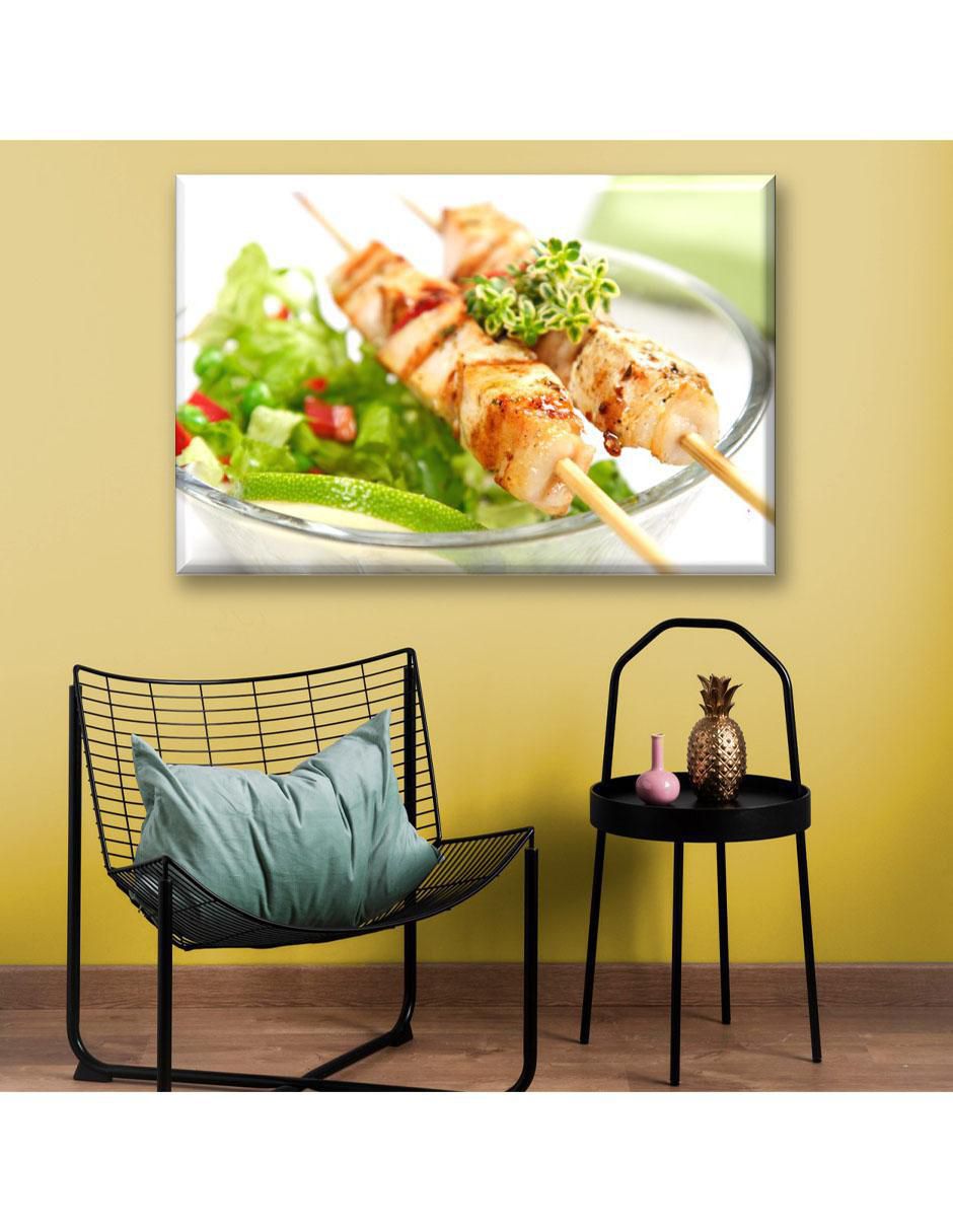 Cuadro decorativo Industria Grafica Ciento 23 Brocheta de pescado