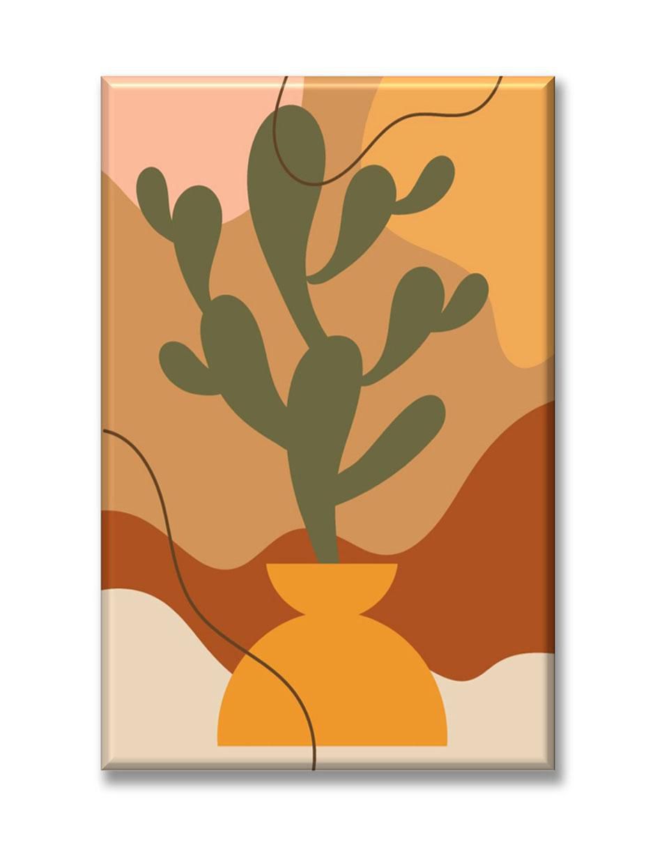 Cuadro decorativo Industria Grafica Ciento 23 Maceta nopal