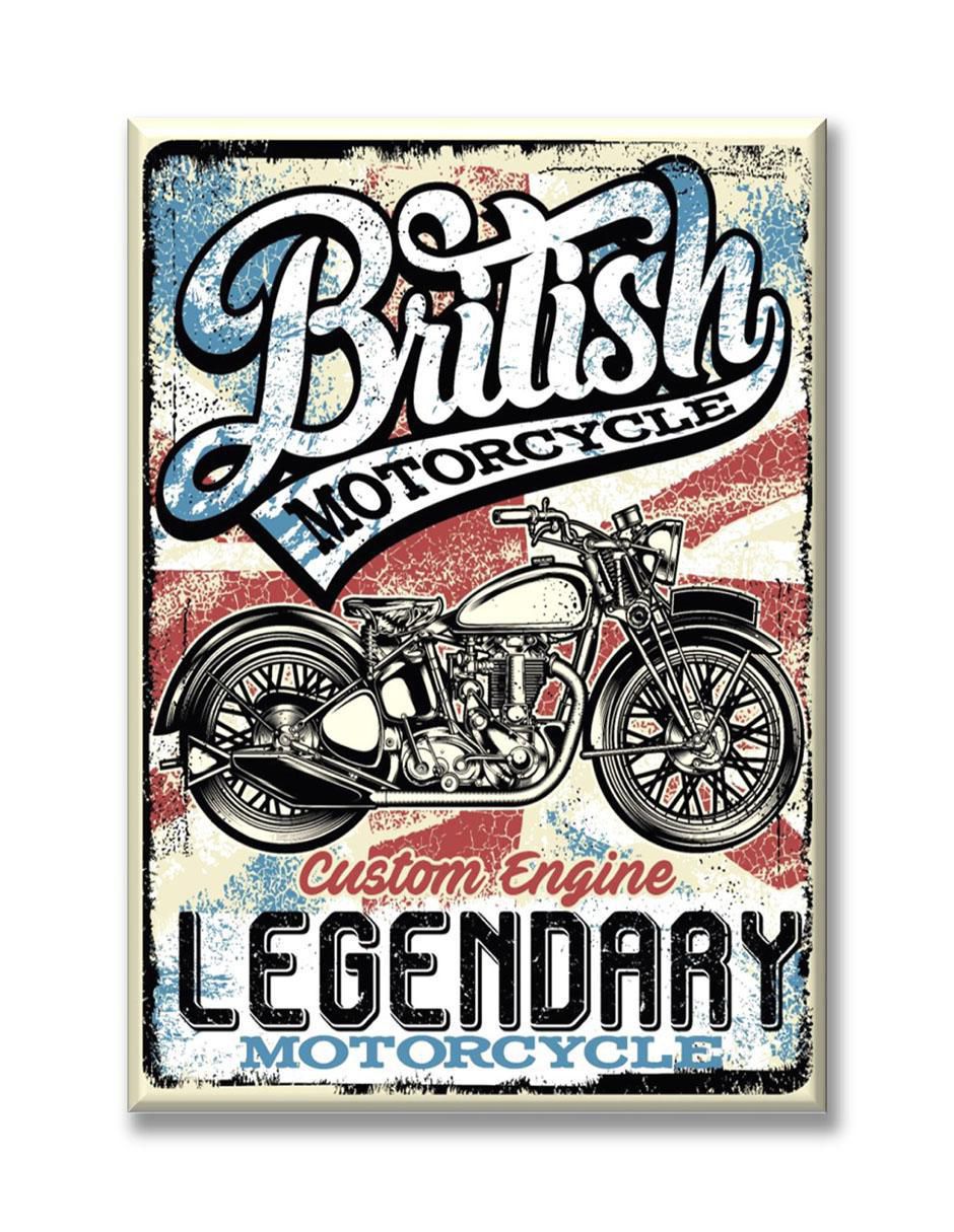 Cuadro decorativo Industria Grafica Ciento 23 Legendary moto