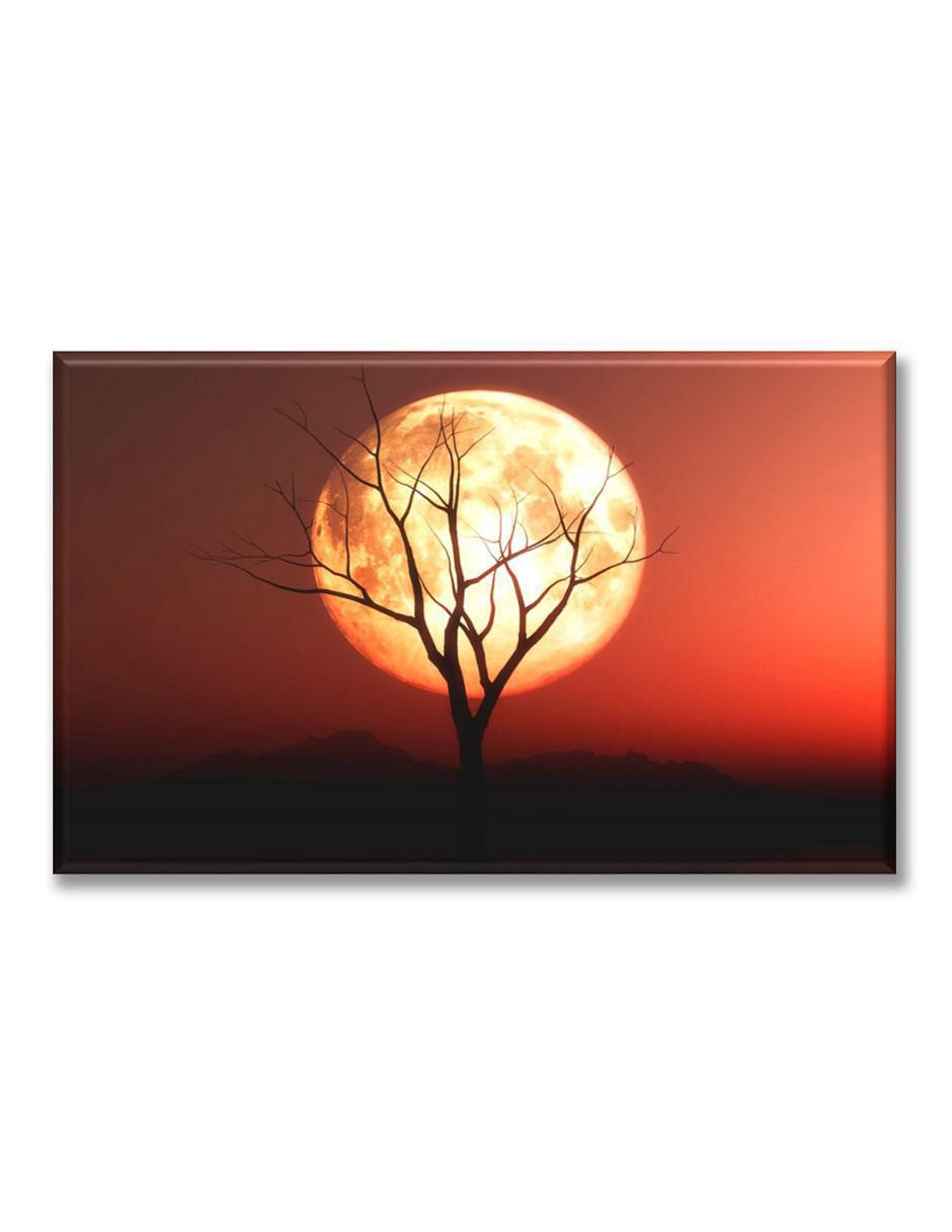 Cuadro decorativo Luna roja 1