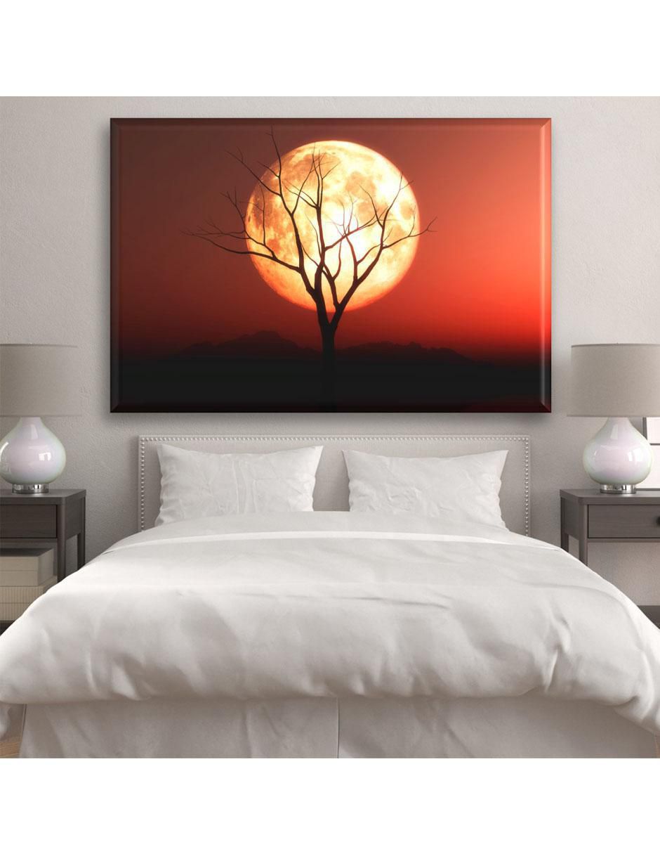 Cuadro decorativo Luna roja 5