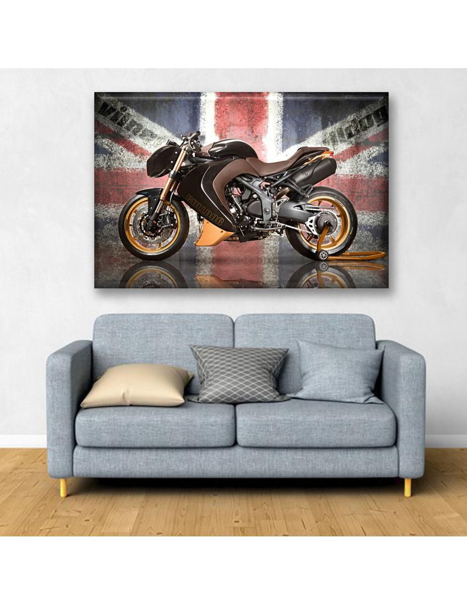 Cuadro decorativo Industria Grafica Ciento 23 Bike bull