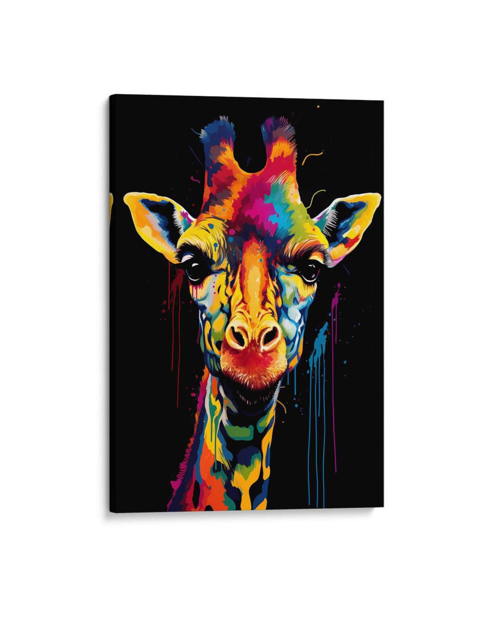 Cuadro decorativo Canvas Lab Jirafa