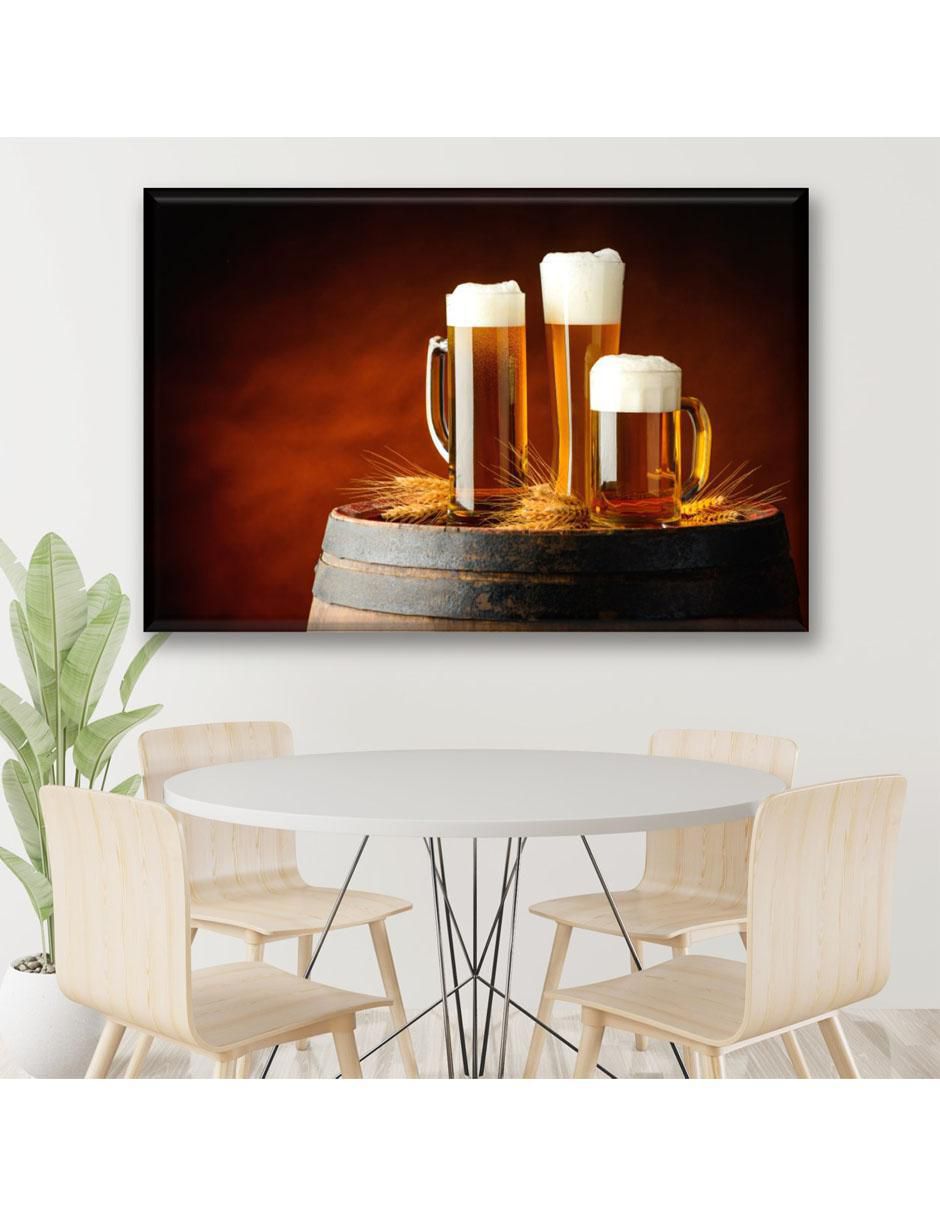 Cuadro decorativo Tres tarros 5