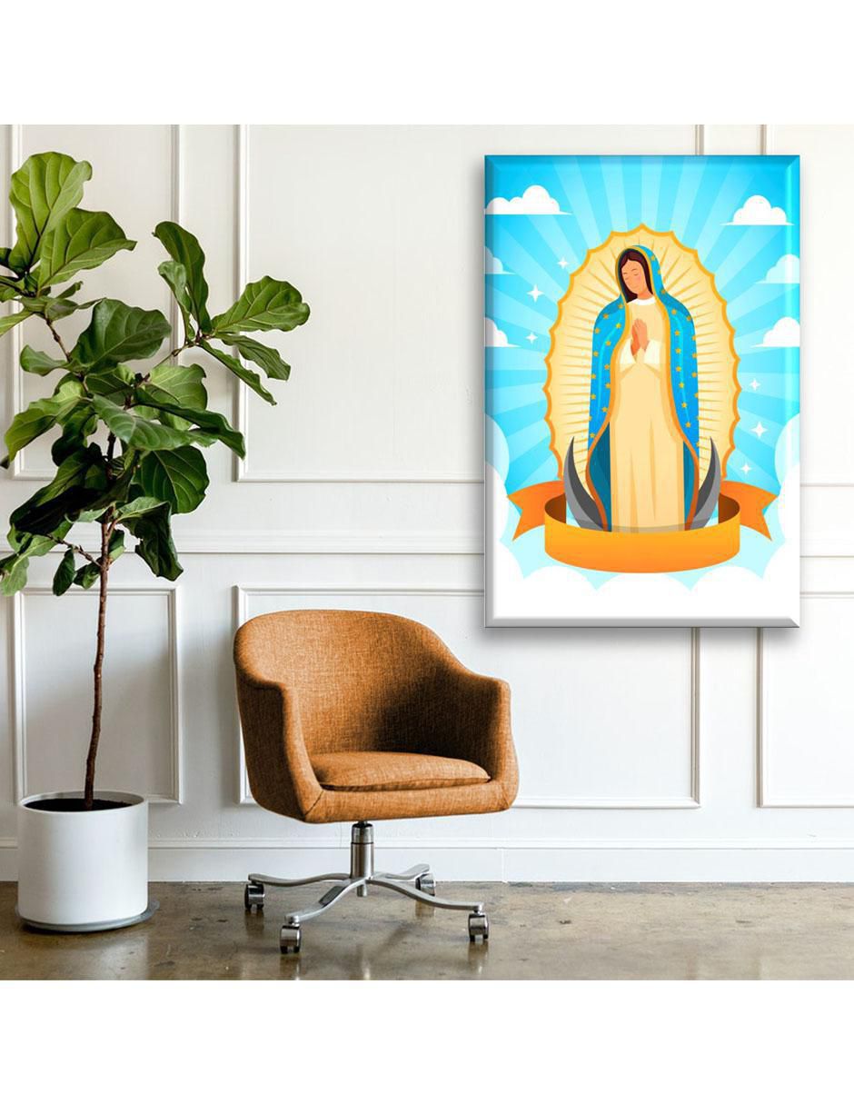 Cuadro decorativo Virgen ilustración 2
