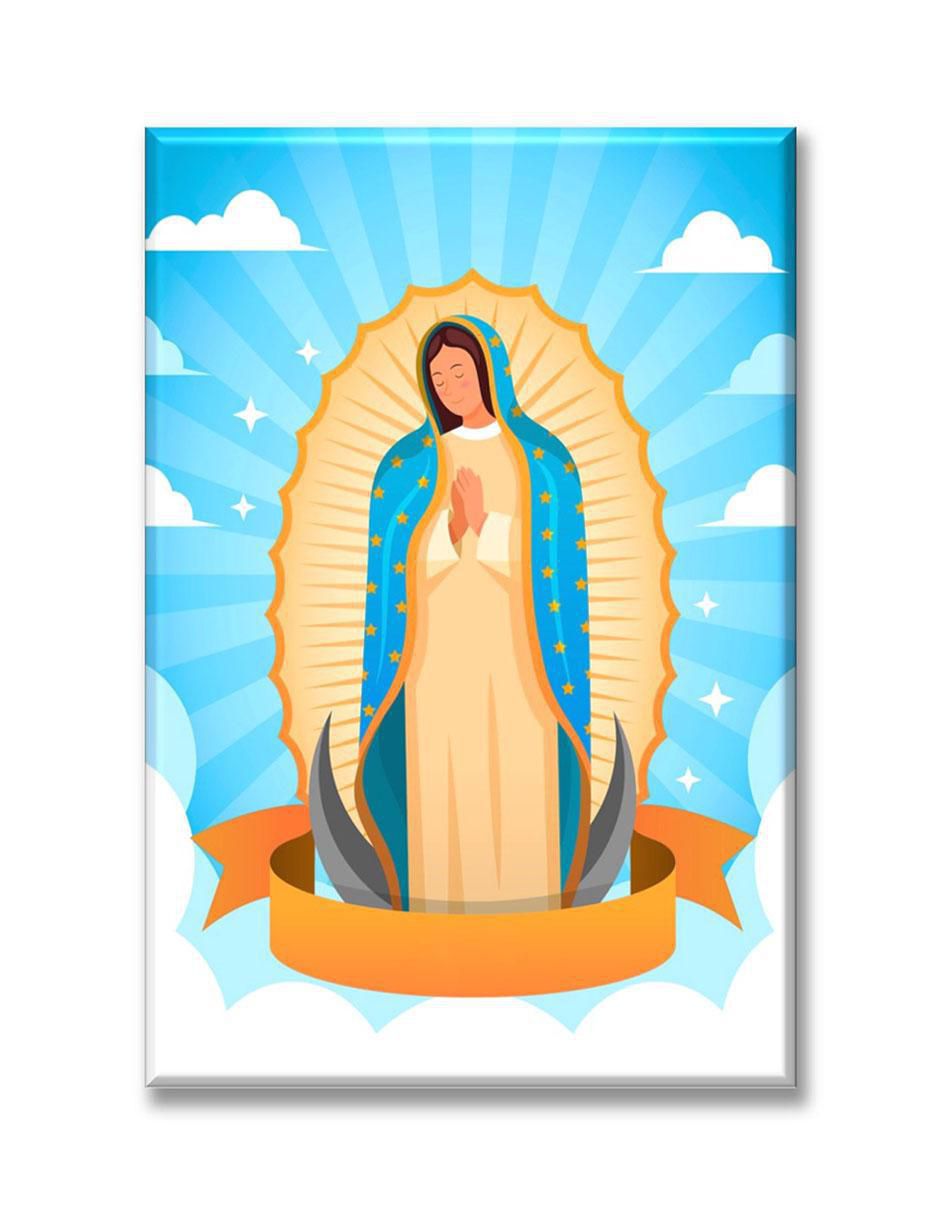 Cuadro decorativo Industria Grafica Ciento 23 Virgen ilustración