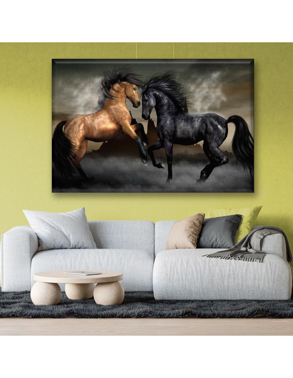 Cuadro decorativo Dos caballos 5