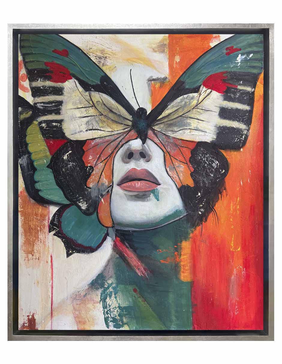 Pintura U R Beautiful técnica acrílico Mariposas Pintura U R Beautiful técnica acrílico Mariposas