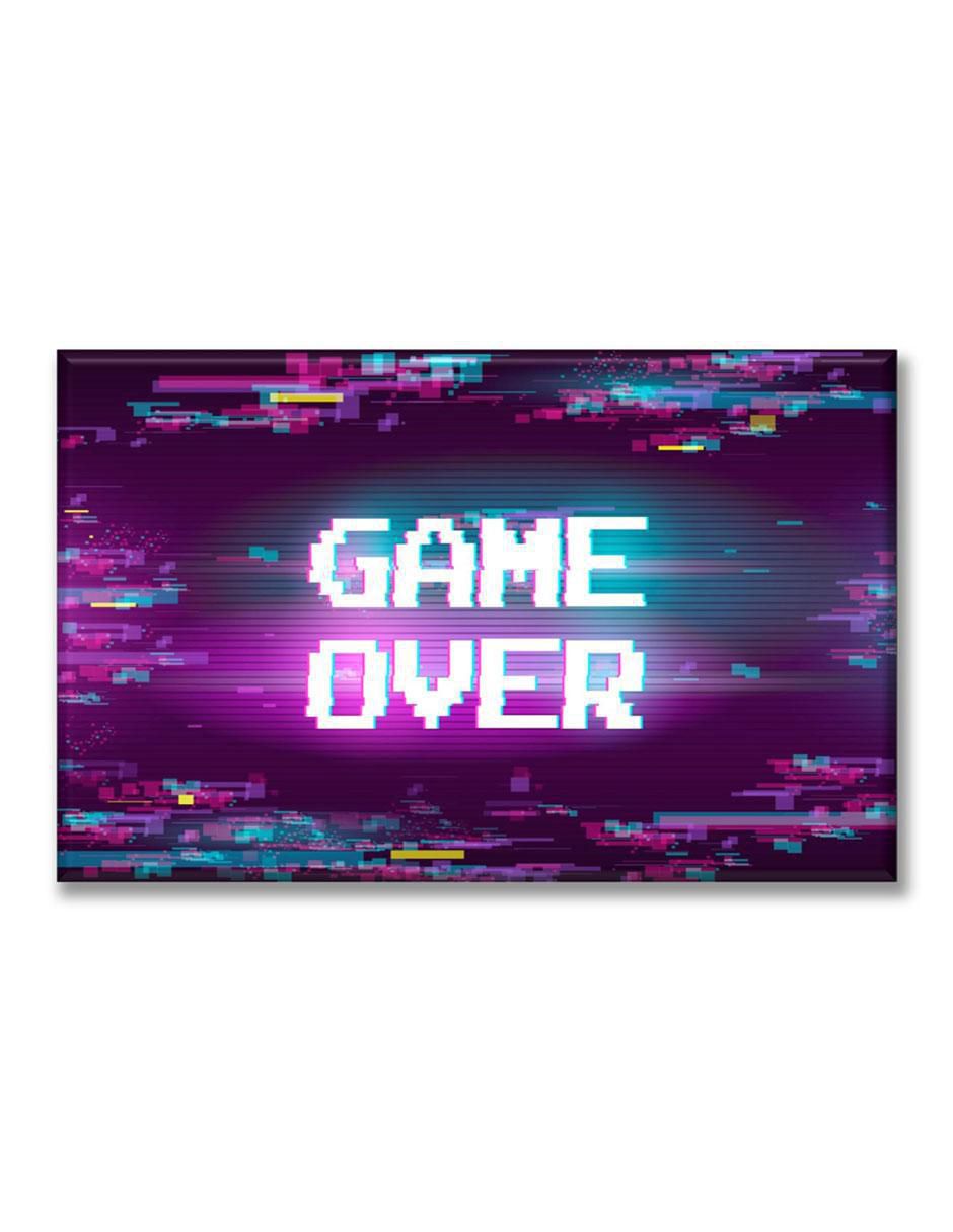 Cuadro decorativo Game over 1