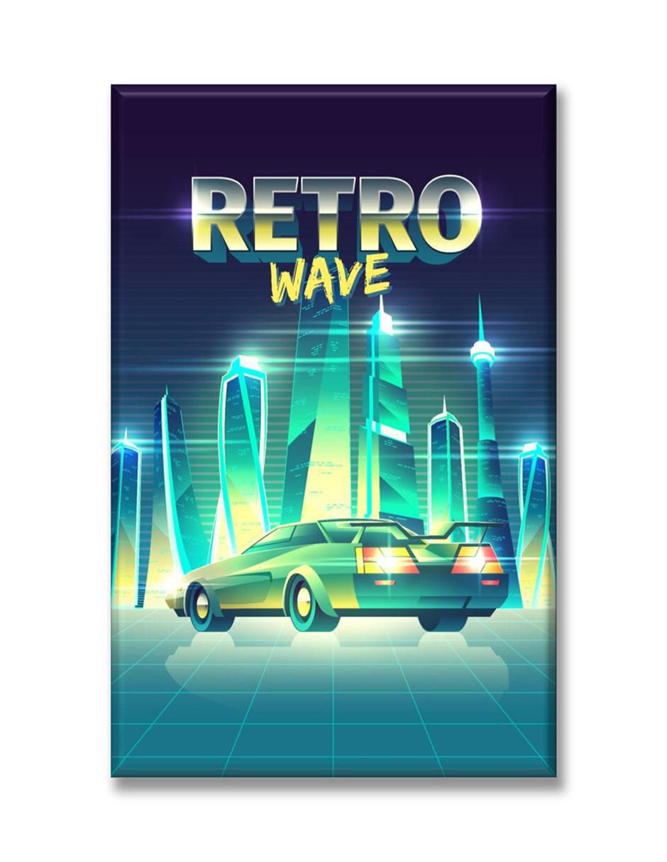 Cuadro decorativo Retro wave 1