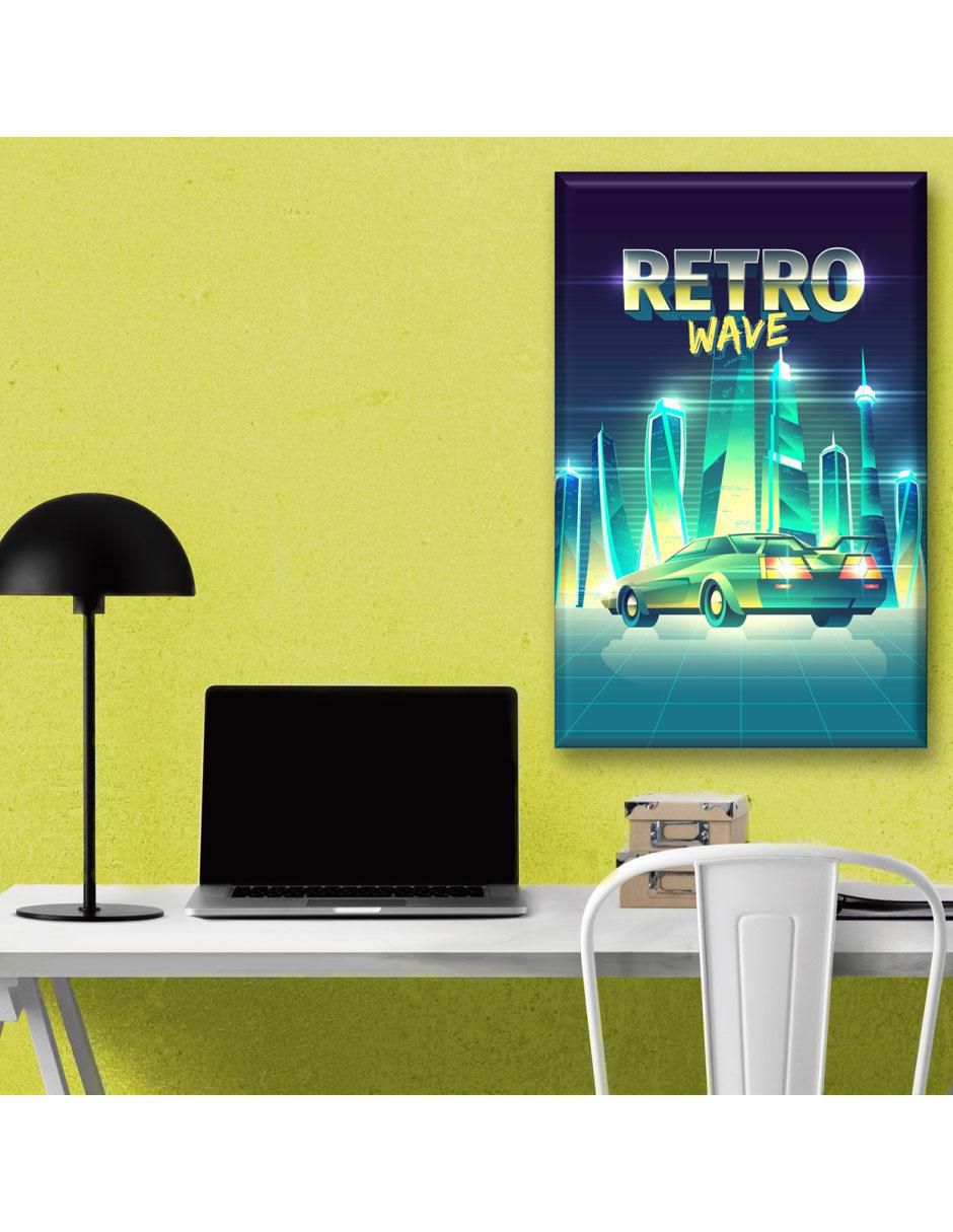 Cuadro decorativo Retro wave 5