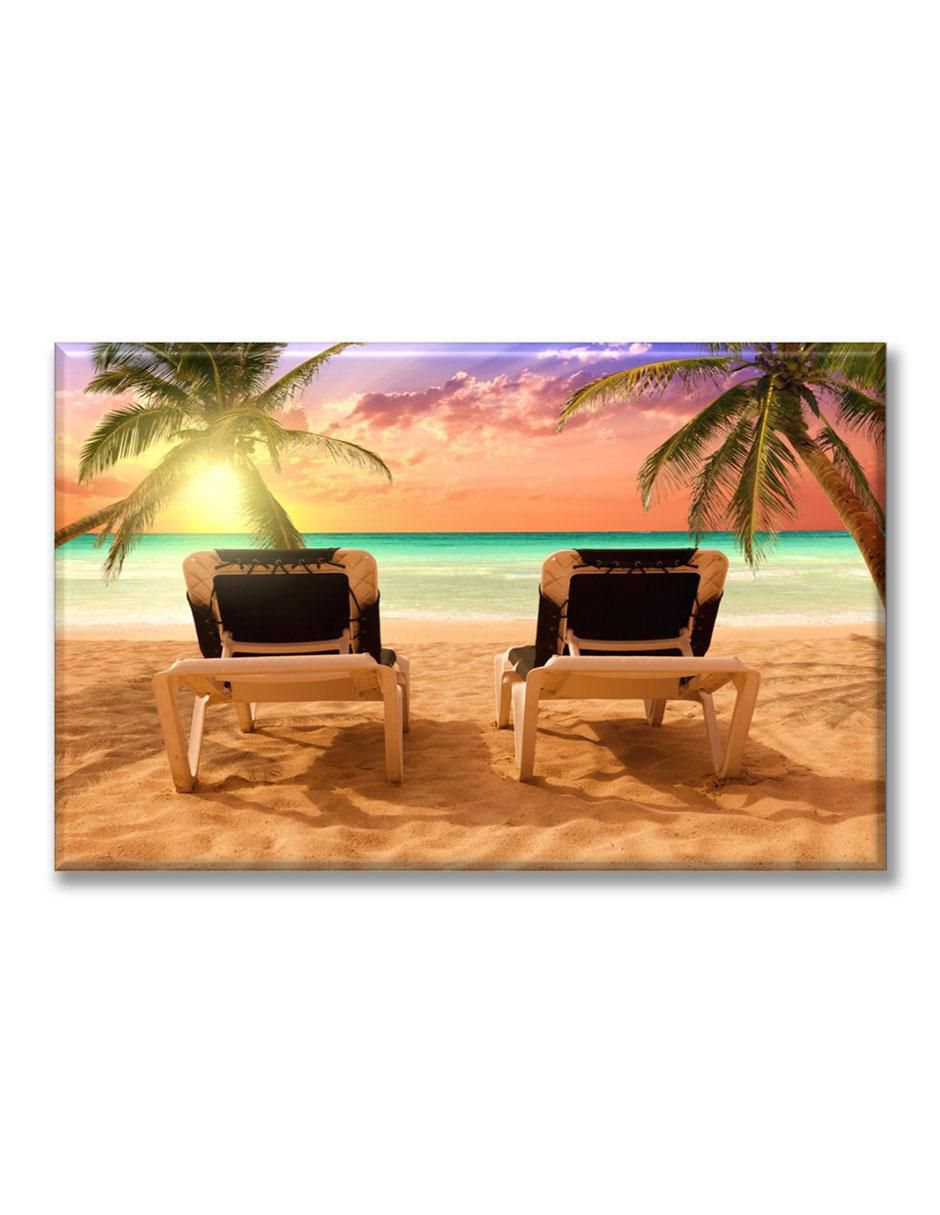 Cuadro decorativo Sillas pareja 1