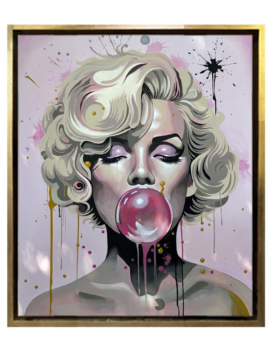 Pintura Monroe técnica acrílico Pintura Monroe técnica acrílico