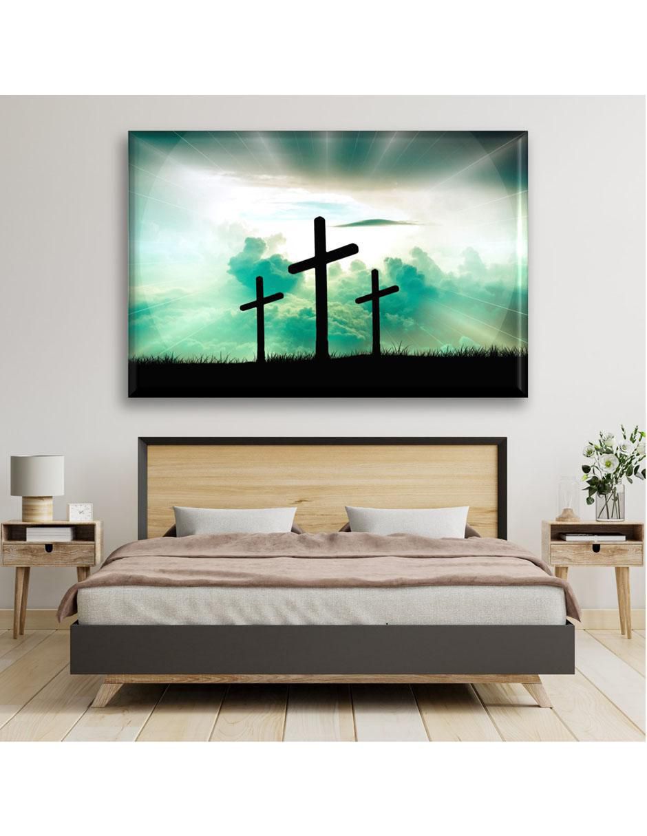 Cuadro decorativo Industria Grafica Ciento 23 Tres cruces