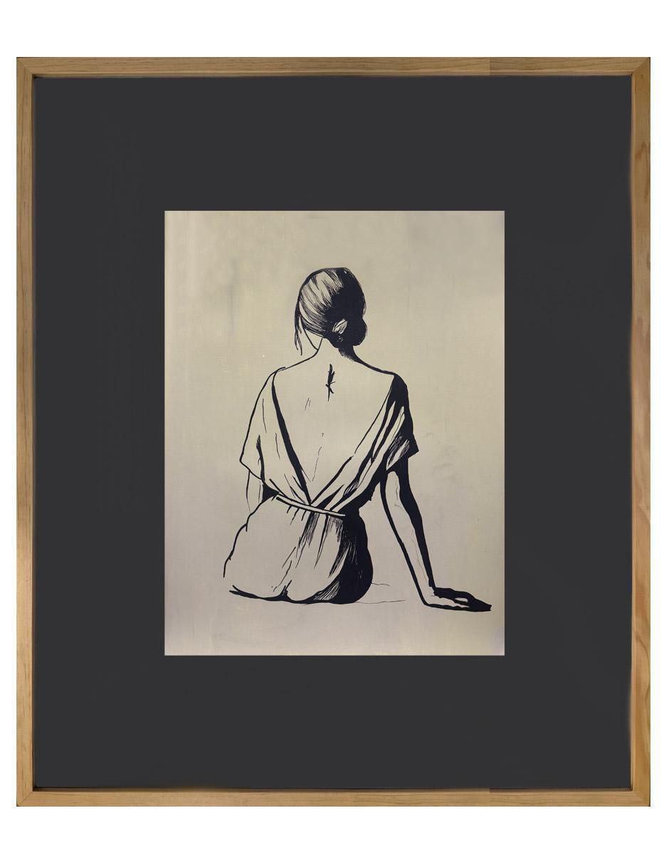 Pintura Femme Iv técnica acrílico Pintura Femme Iv técnica acrílico