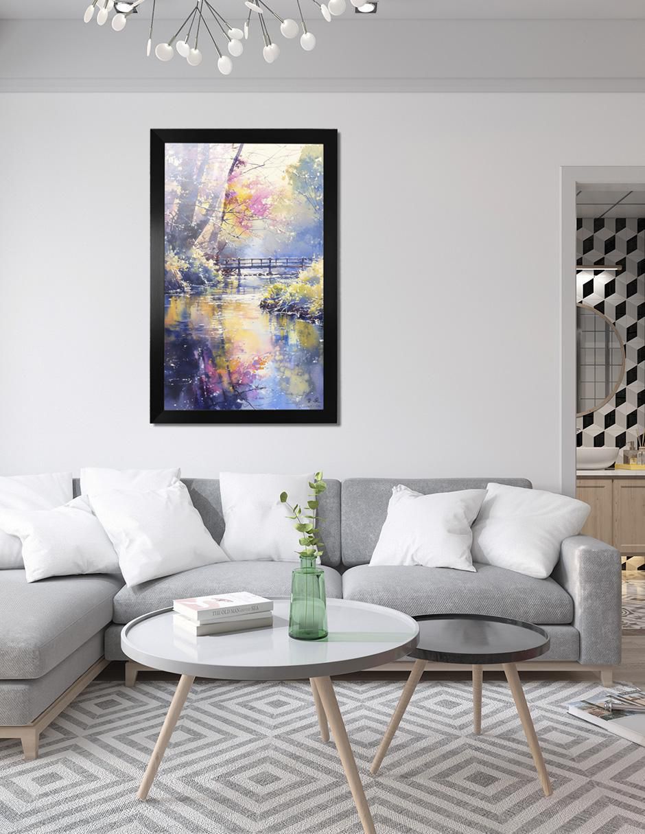 Cuadro decorativo Lago 7