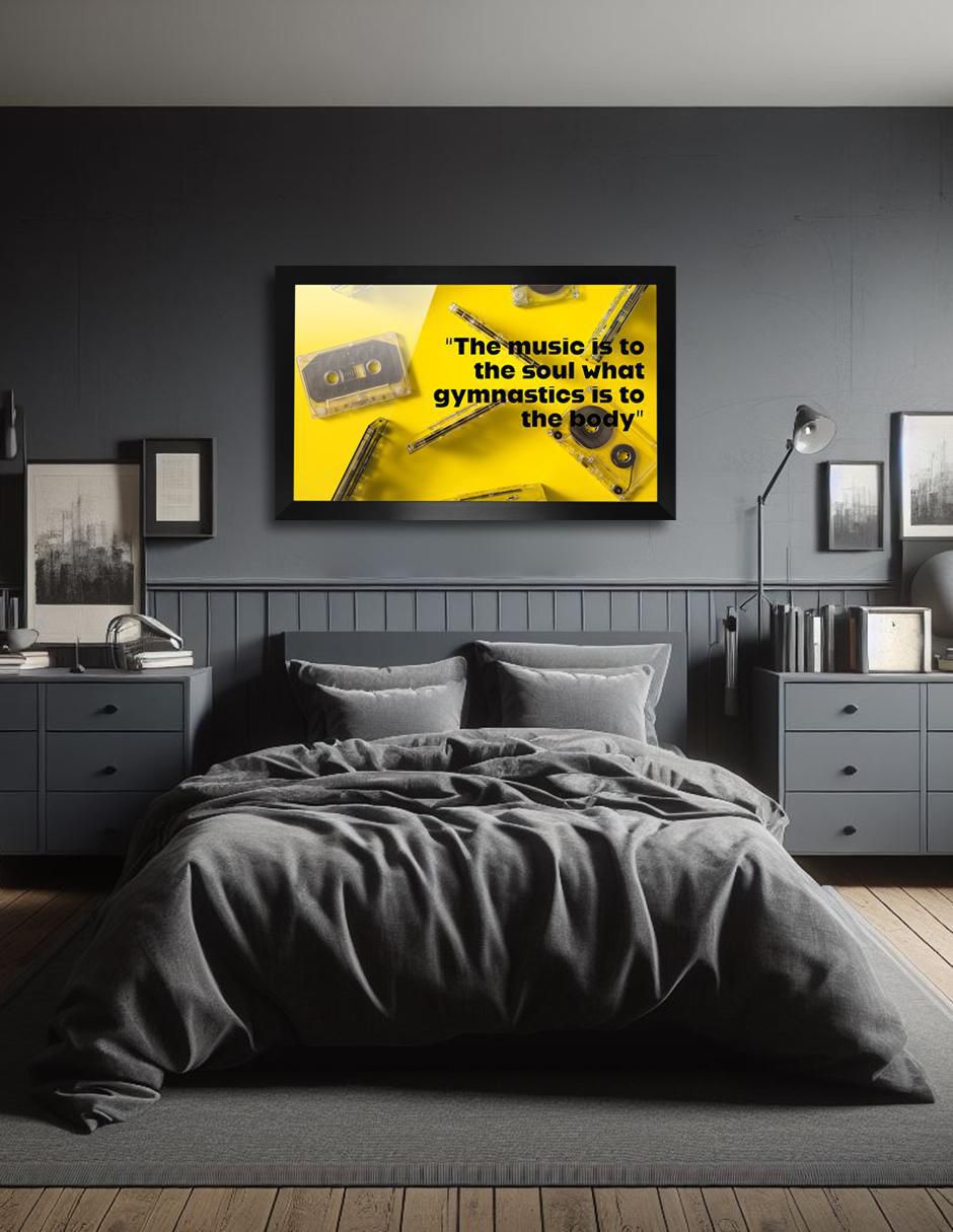 Cuadro decorativo Música