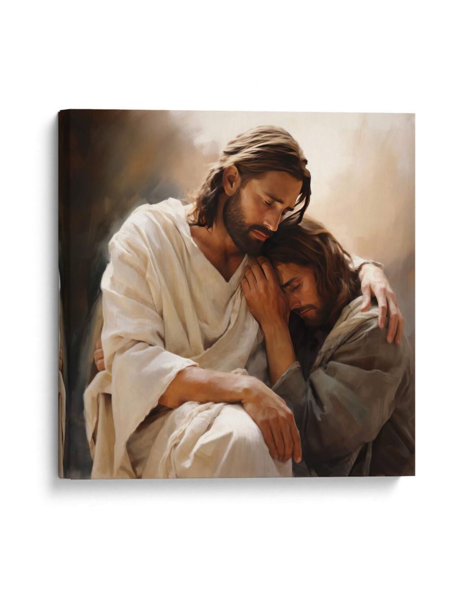 Cuadro decorativo Jesús está conmigo Cuadro decorativo Jesús está conmigo