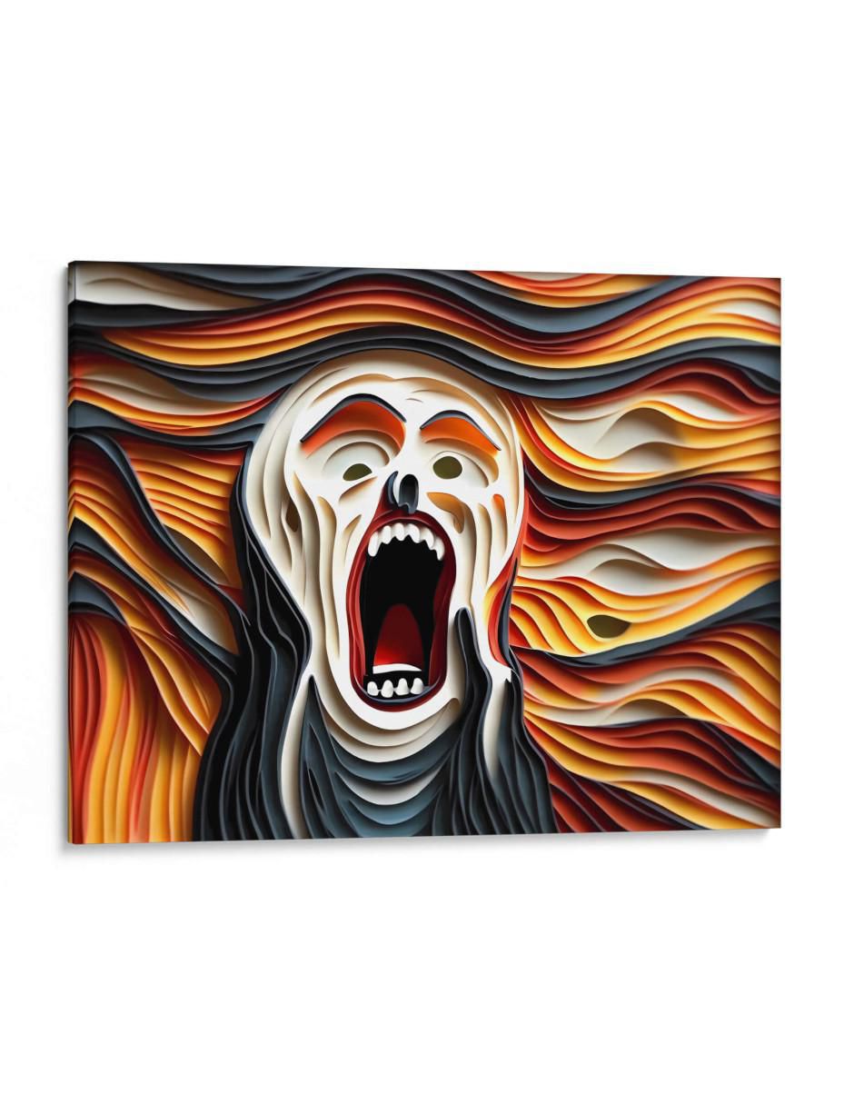 Cuadro decorativo Canvas Lab El grito
