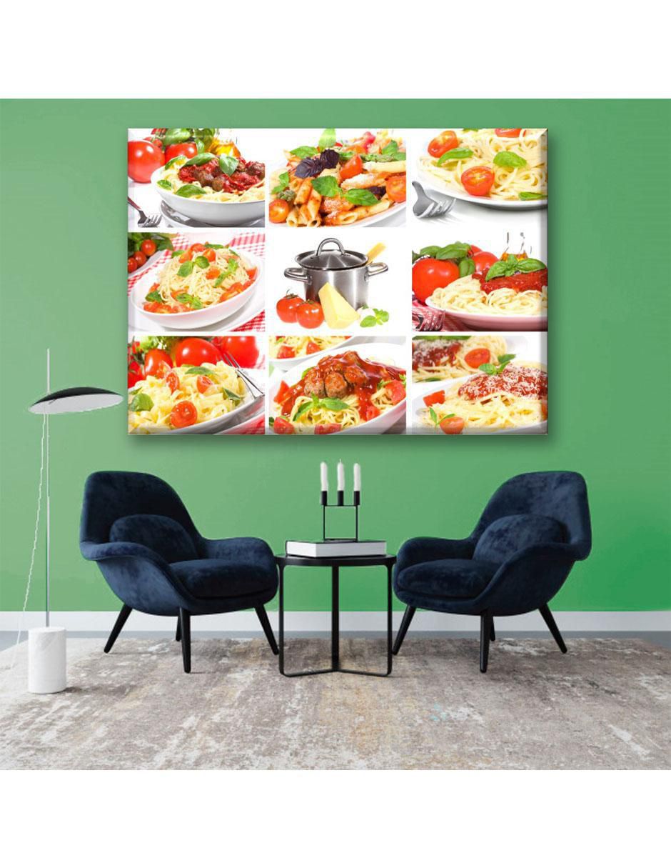Cuadro decorativo Pastas 5