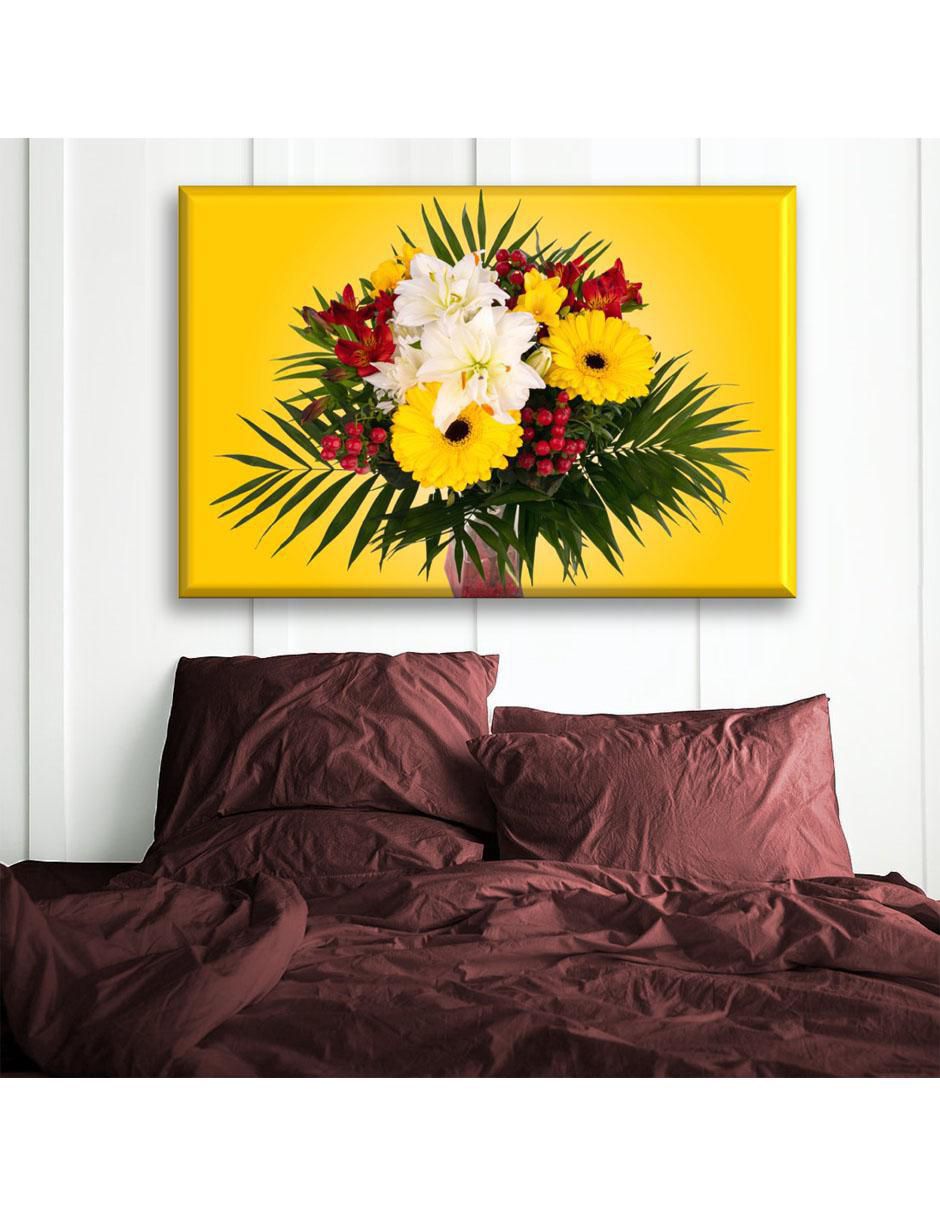 Cuadro decorativo Arreglo flores amarillo 5