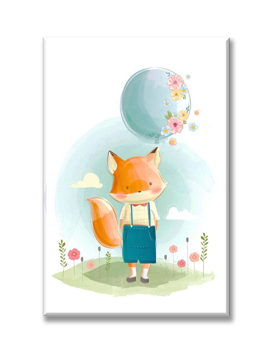 Cuadro decorativo Industria Grafica Ciento 23 Fox kid