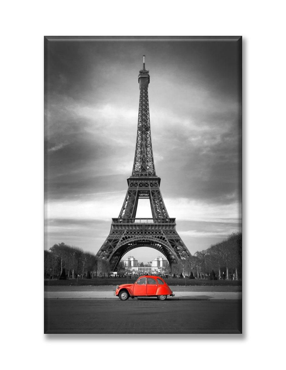 Cuadro decorativo Coche en parís Cuadro decorativo Coche en parís