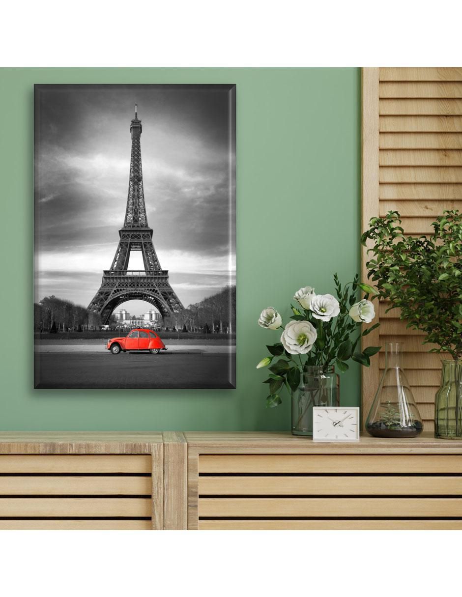 Cuadro decorativo Coche en parís 2
