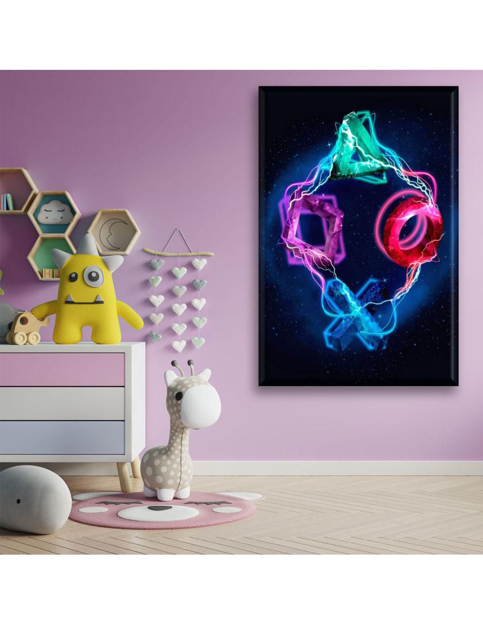 Cuadro decorativo Gamer play 5