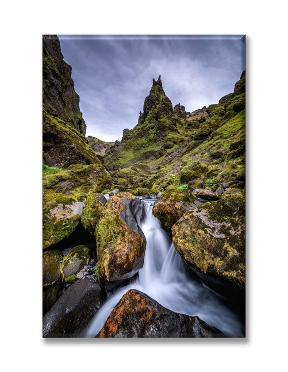 Cuadro decorativo Industria Grafica Ciento 23 Cascada en Islandia