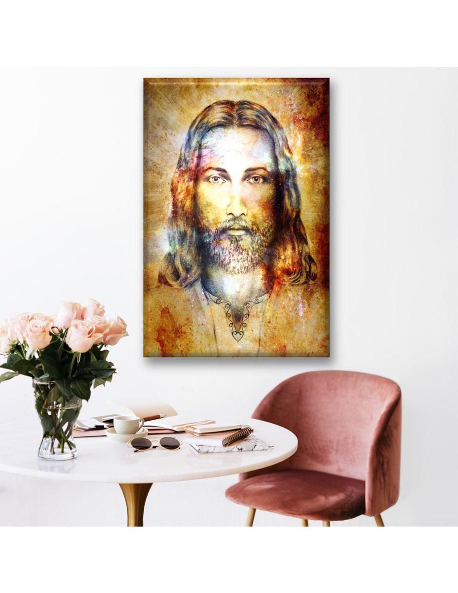 Cuadro decorativo Industria Grafica Ciento 23 Jesucristo mundo
