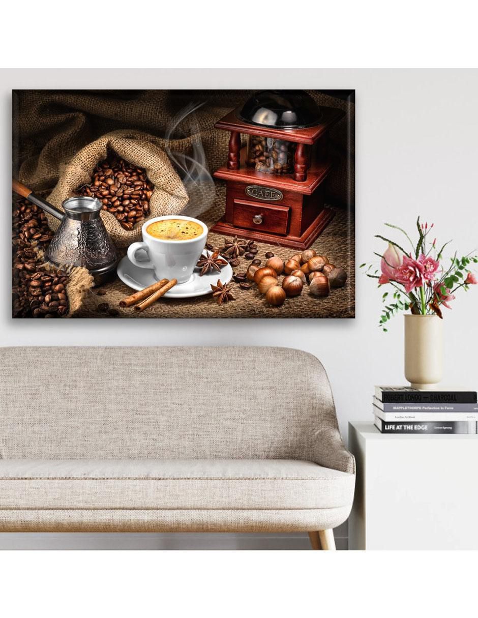 Cuadro decorativo Industria Grafica Ciento 23 Café turco