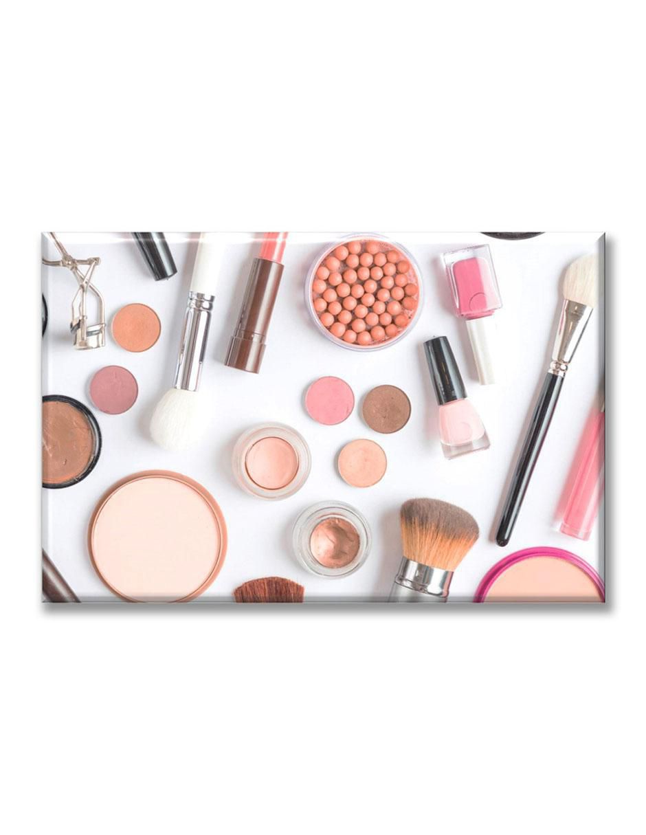 Cuadro decorativo Industria Grafica Ciento 23 Maquillaje rosa