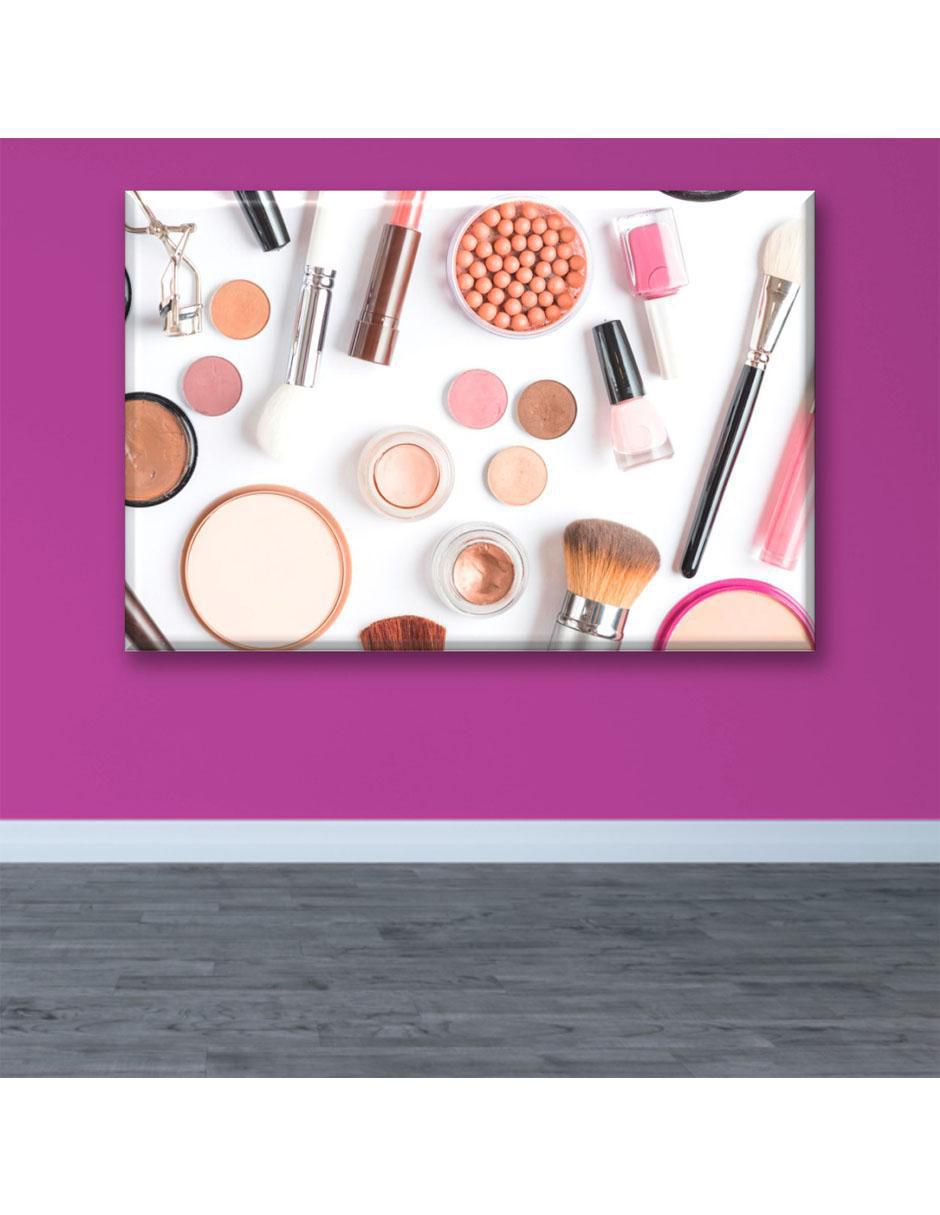 Cuadro decorativo Industria Grafica Ciento 23 Maquillaje rosa