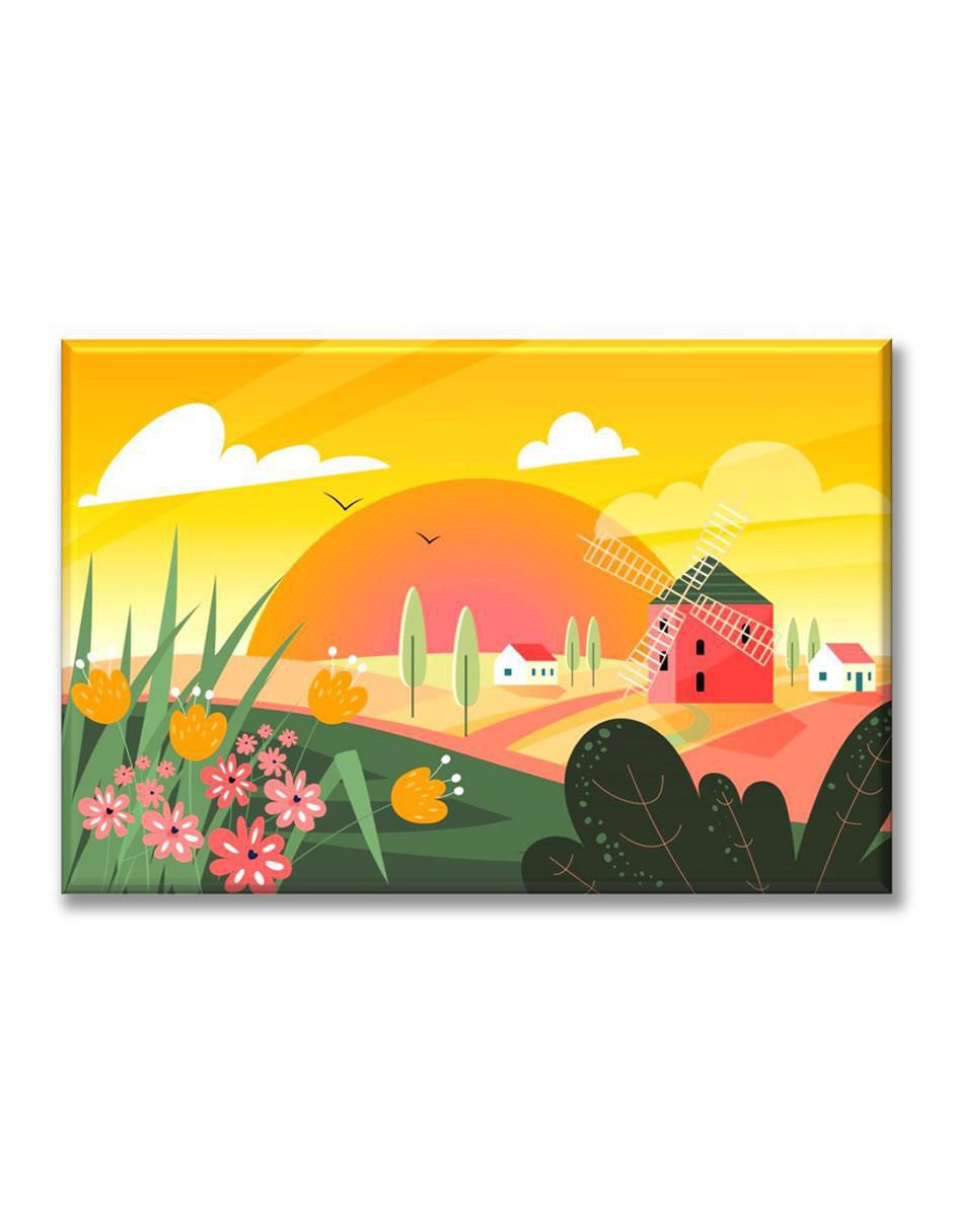 Cuadro decorativo Molino ilustración 1