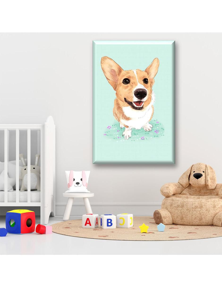 Cuadro decorativo Corgi 5
