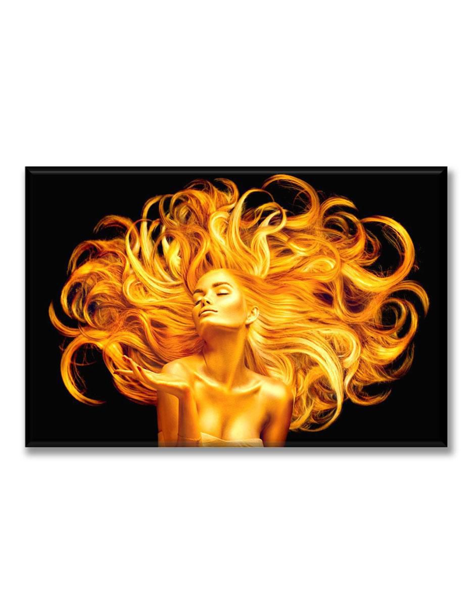 Cuadro decorativo Industria Grafica Ciento 23 Cabello brillante