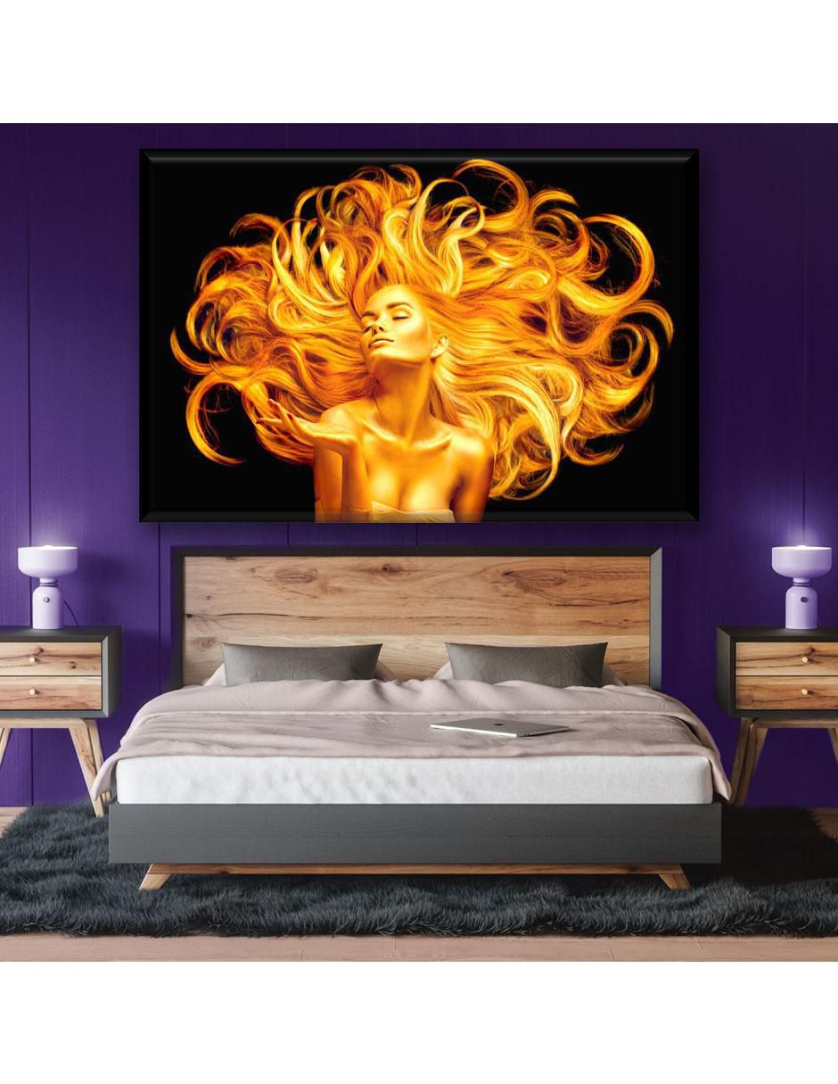 Cuadro decorativo Industria Grafica Ciento 23 Cabello brillante